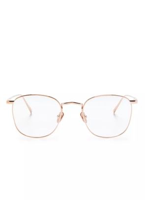 Linda Farrow round-frame glasses - Pink