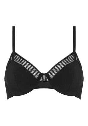 ERES Paulette Graph lace full-cup bra - Black