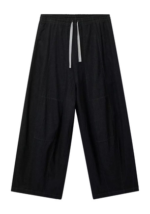Needles panelled drawstring trousers - Black