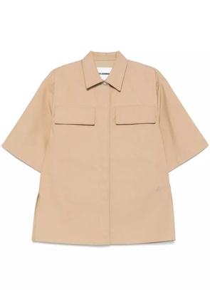 JIL SANDER+ cotton shirt - Brown
