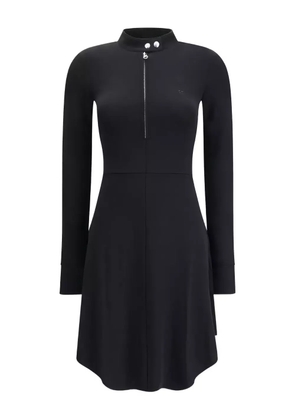 Courrèges zip-fastening mini dress - Black