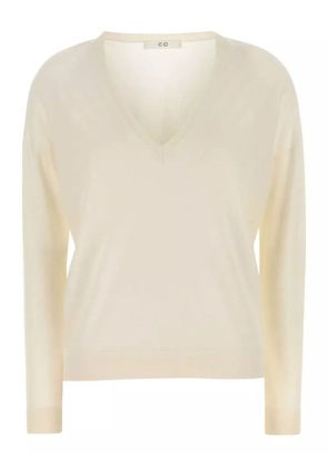 Co V-neck cashmere sweater - Neutrals