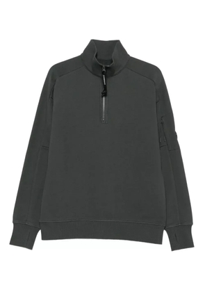 C.P. Company high half-zip neck sweatshirt - Green