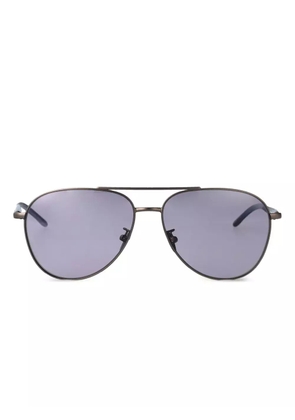 Giorgio Armani navigator-frame sunglasses - Silver