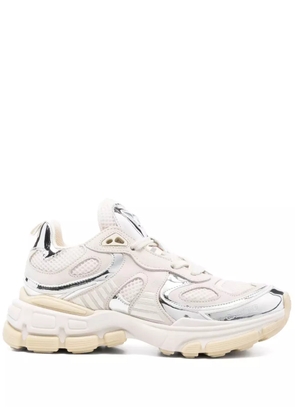 Axel Arigato metallic-panel leather sneakers - Neutrals