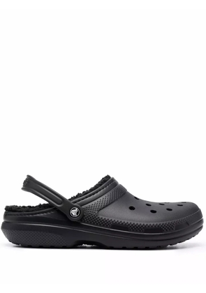 Crocs perforated-detail sandals - Black