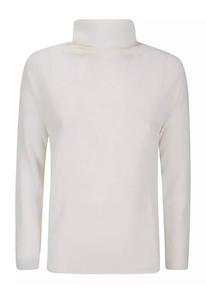 Archivio B turtleneck cashmere sweater - White