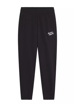 Maison Kitsuné elasticated-waist track pants - Black