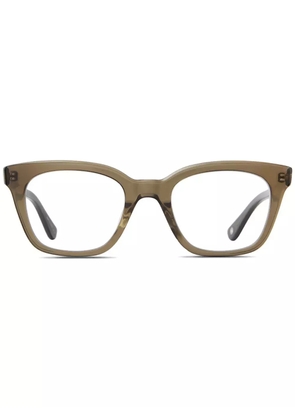Garrett Leight El Rey glasses - Green