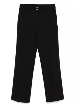 TWINSET bow-detailing trousers - Black