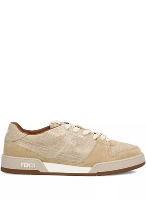 FENDI Match FF-monogram sneakers - Neutrals