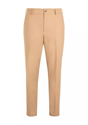 BOSS elasticated-waist trousers - Brown