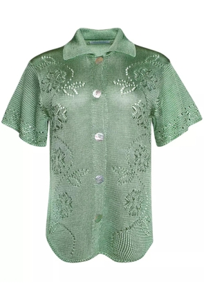 Calle Del Mar Vine Floral shirt - Green
