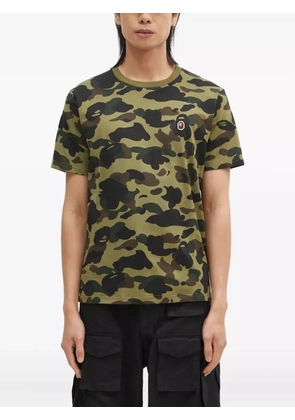 A BATHING APE® camouflage-print T-shirt - Green