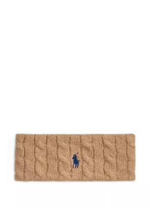 Polo Ralph Lauren cable-knit headband - Neutrals