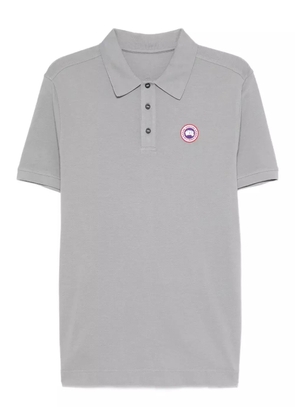 Canada Goose Beckley logo-patch polo shirt - Grey