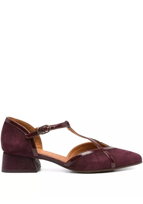 Chie Mihara 25mm Hidrow T-bar pumps - Red