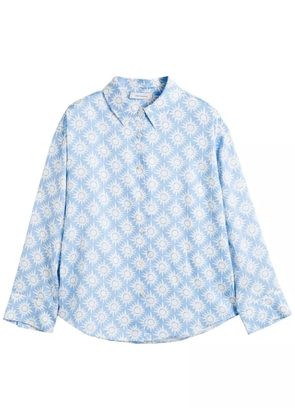 Chinti & Parker x Laura Whitmore Paradise shirt - Blue