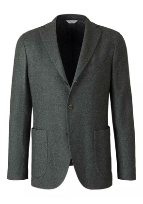 Boglioli patch-pocket single-breasted blazer - Green