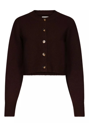 LouLou de Saison buttoned cardigan - Brown