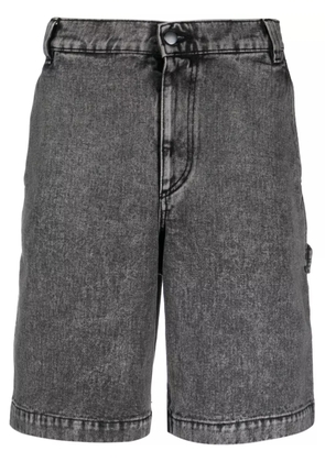 A-COLD-WALL* faded denim shorts - Black