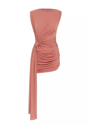 Alex Perry draped twist mini dress - Pink