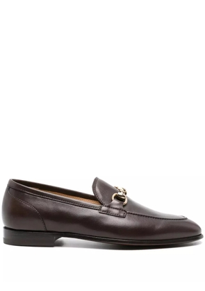 Scarosso Alessandra leather loafers - Brown