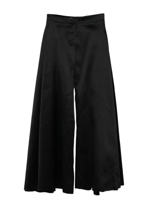 Gemy Maalouf satin trousers - Black