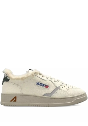 Autry Medalist leather sneakers - White
