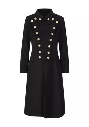 IL TABARRO double-breasted coat - Black