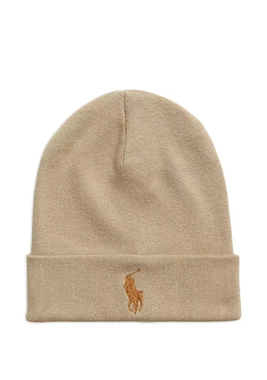 Polo Ralph Lauren embroidered cotton hat - Neutrals