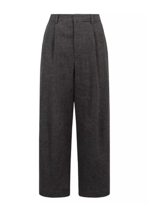 R13 linen-wool pants - Grey