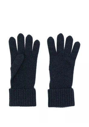 N.Peal ribbed gloves - Blue