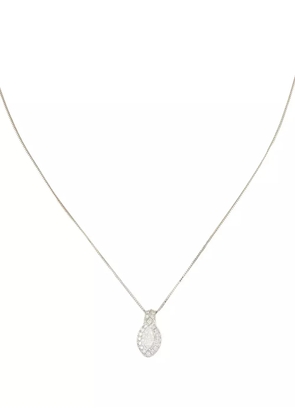 LB Exclusive Platinum diamond necklace - Silver