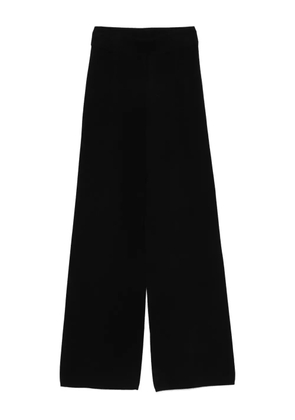 Max Mara elasticated-waist palazzo trousers - Black