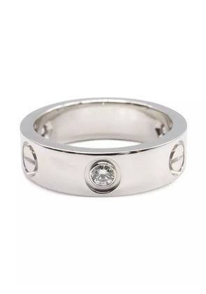 Cartier 2010s 18K white gold Love ring - Silver