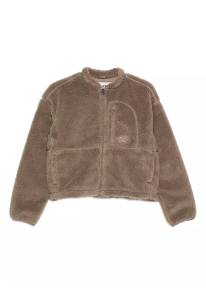 The North Face zip-up fleece jacket - Brown