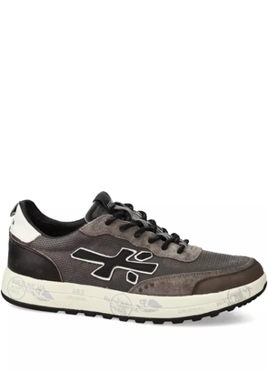 Premiata Nous 7725 suede-panel sneakers - Brown