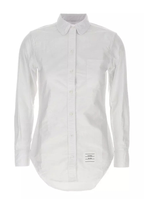 Thom Browne long sleeve button-up shirt - White