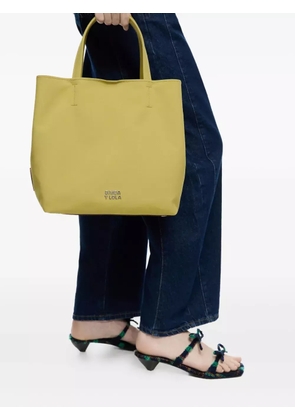 Bimba y Lola large Chihuahua tote bag - Green