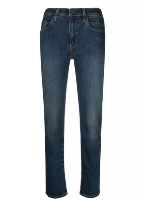 Levi's 724 high-rise slim-fit jeans - Blue