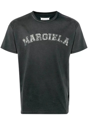 Maison Margiela logo-print cotton T-shirt - Black