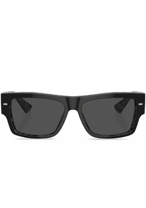 Dolce & Gabbana Eyewear square-frame tinted lenses - Black