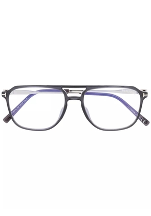 TOM FORD Eyewear pilot frame glasses - Grey