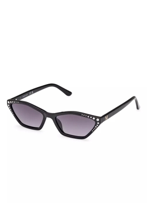 GUESS EYEWEAR cat-eye sunglasses - Black