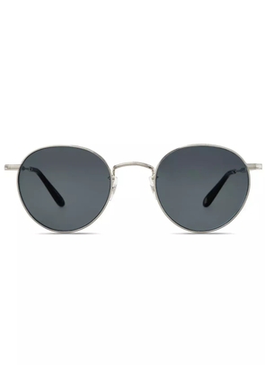 Garrett Leight round-frame sunglasses - Silver
