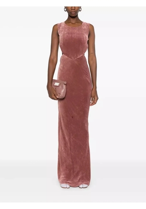 Rick Owens open-back gown - Pink