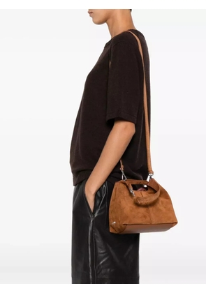 Coccinelle clasp-fastening mini bag - Brown