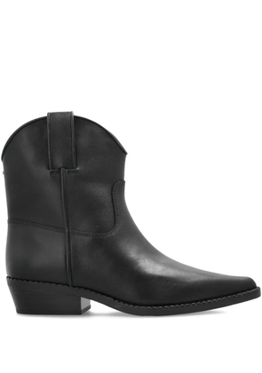 Michael Michael Kors 40mm pointed-toe leather boots - Black