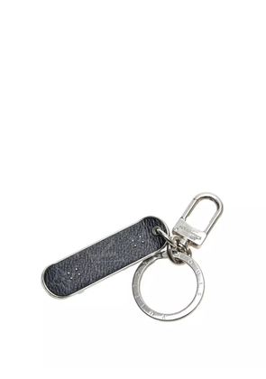 Louis Vuitton Pre-Owned 2020 Monogram Eclipse Skateboard Bag Charm and key holder - Black